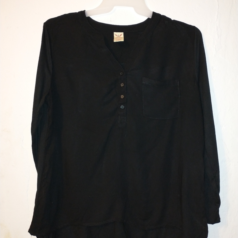 Long Sleeve black blouse